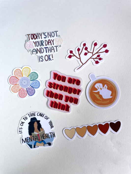 Mystery sticker