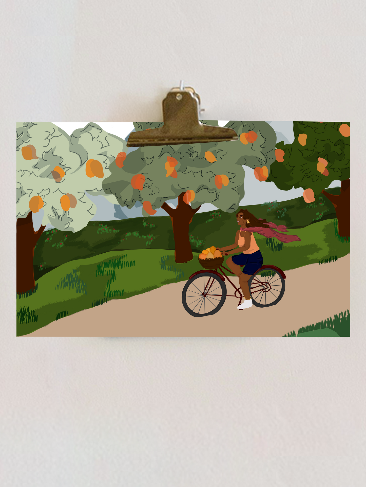 Mango delivery Print