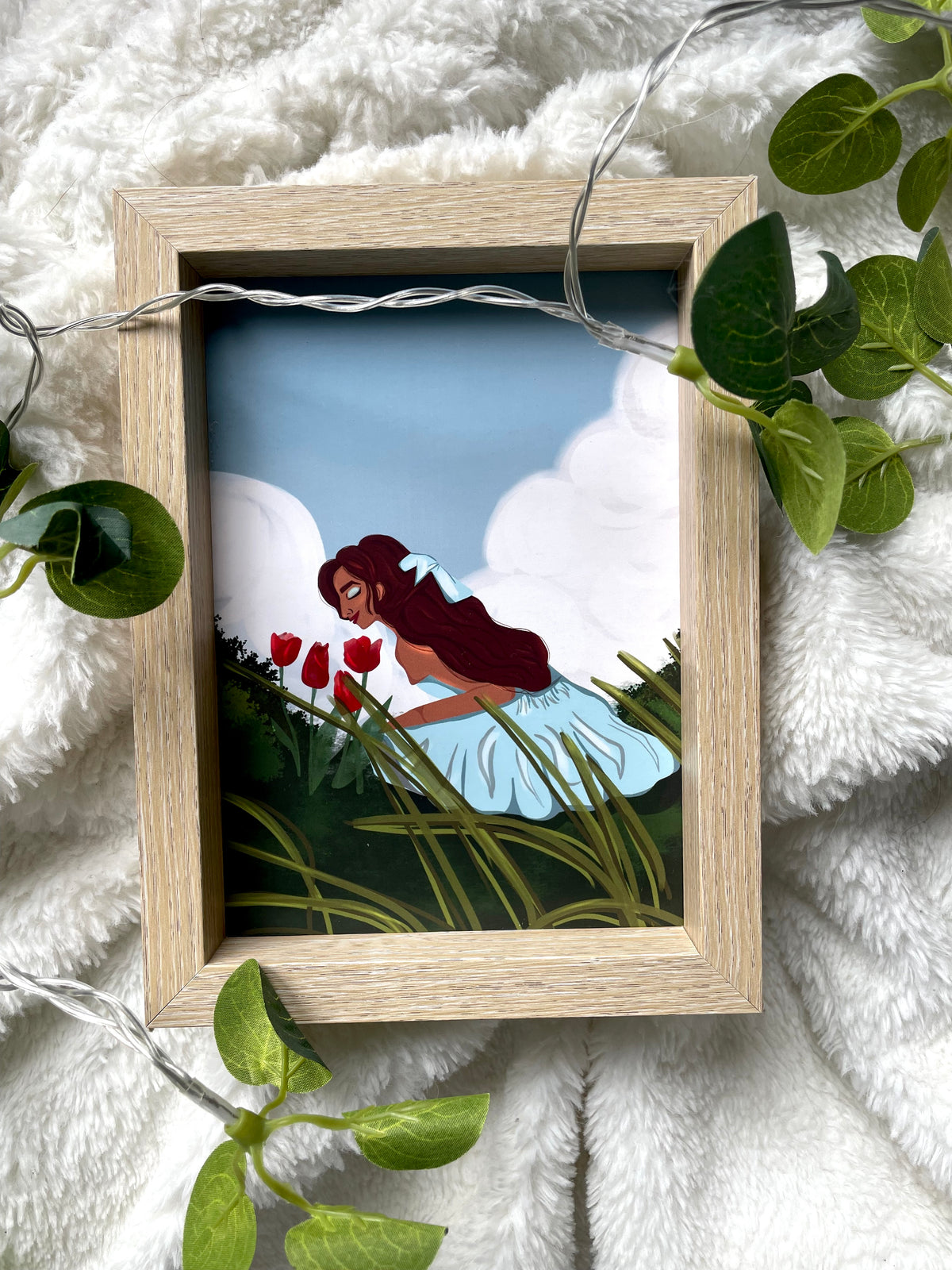 Spring flowers art print