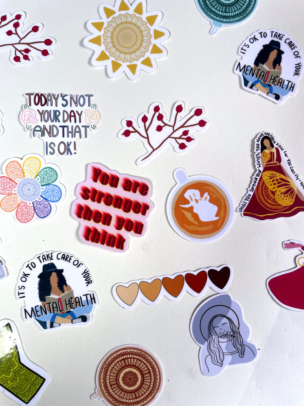 Mystery sticker